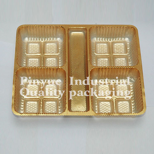 Food packaging plastic tray